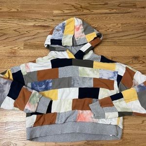 Urban outfitters patchwork hoodie